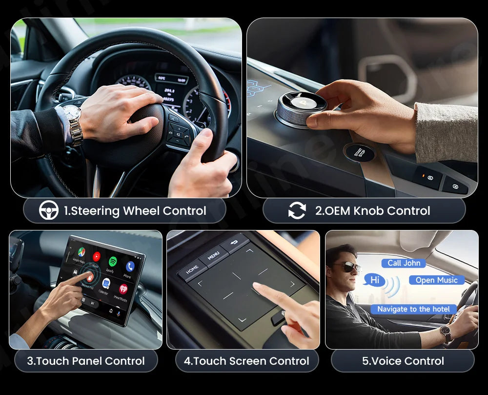 Carlinkit UHD Tv Box Android 13 Qualcomm SDM 660 8 Core Android Auto CarPlay Wireless Adapter Support Netfilx Youtube IPTV HDMI