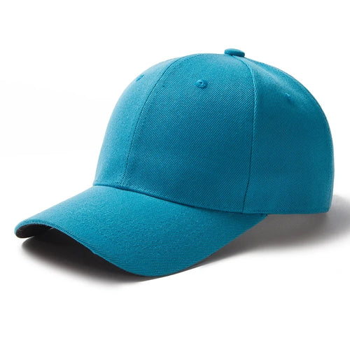 Unisex Cap Casual Plain Baseball Cap Adjustable Snapback Hats For