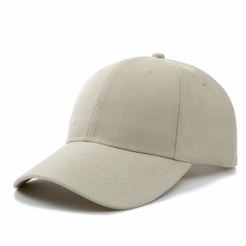 Unisex Cap Casual Plain Baseball Cap Adjustable Snapback Hats For