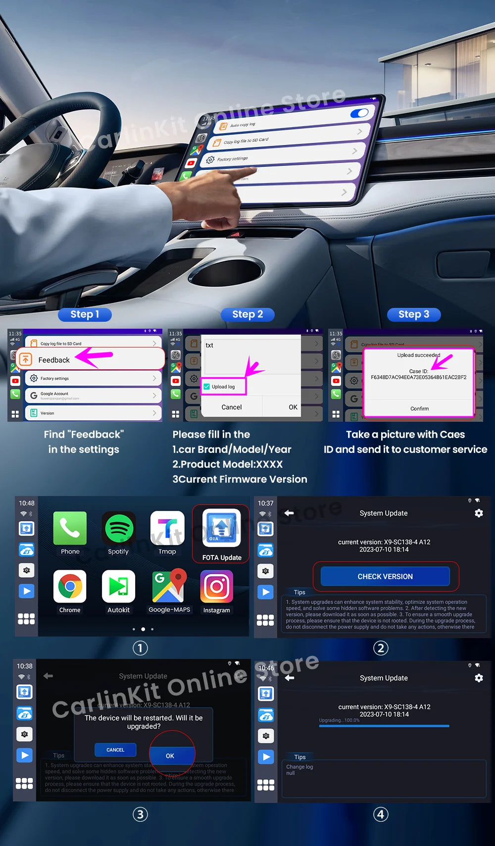 Carlinkit Plus Box Android 13 CarPlay Android Auto Wireless Android Tv Box Carlinkit Pro Support Netfilx Youtube IPTV