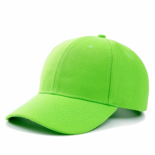 Unisex Cap Casual Plain Baseball Cap Adjustable Snapback Hats For