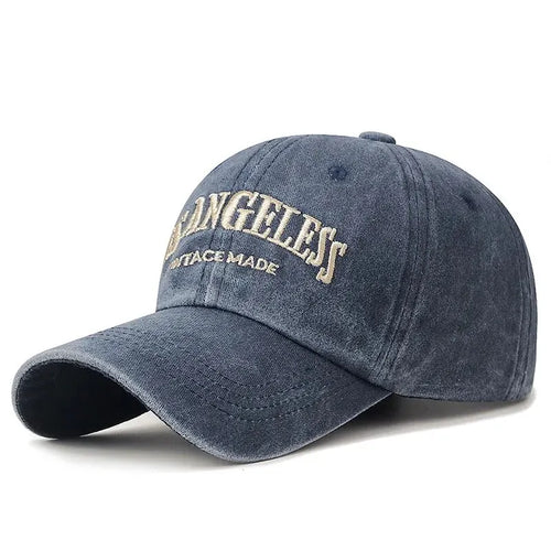 New Soft Top Washed Vintage Coated Cloth Cap Three-Dimensional