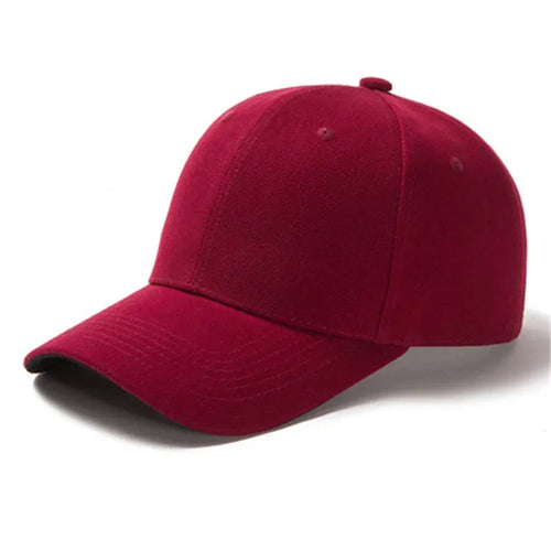 Unisex Cap Casual Plain Baseball Cap Adjustable Snapback Hats For
