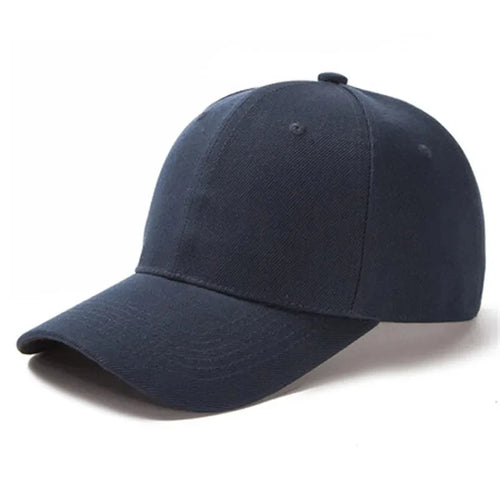 Unisex Cap Casual Plain Baseball Cap Adjustable Snapback Hats For