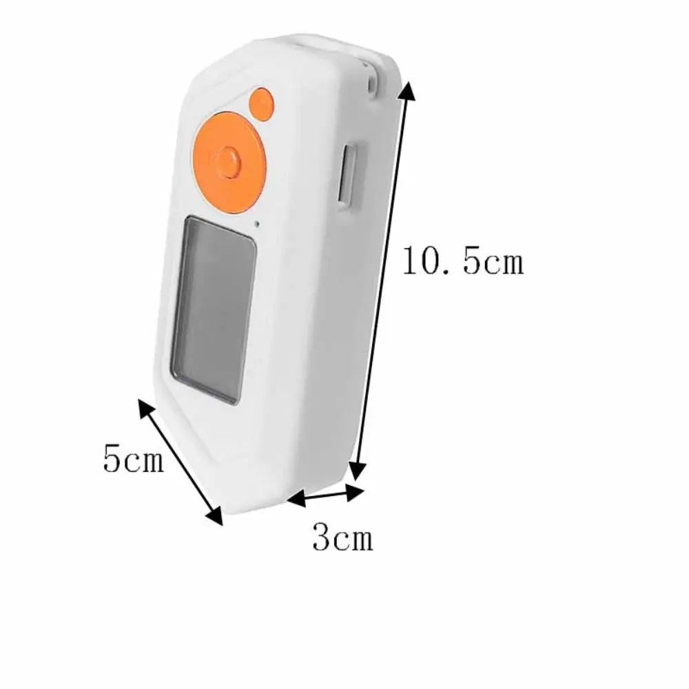 1PC White/Orange Anti-slip Silicone Case For Flipper Zero Game Console Protective Cover For Kids Game Accessories