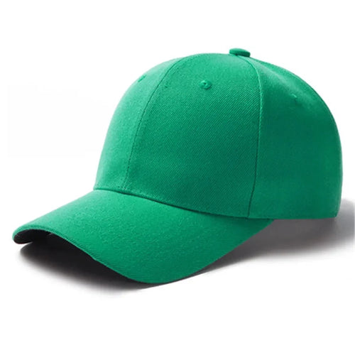 Unisex Cap Casual Plain Baseball Cap Adjustable Snapback Hats For