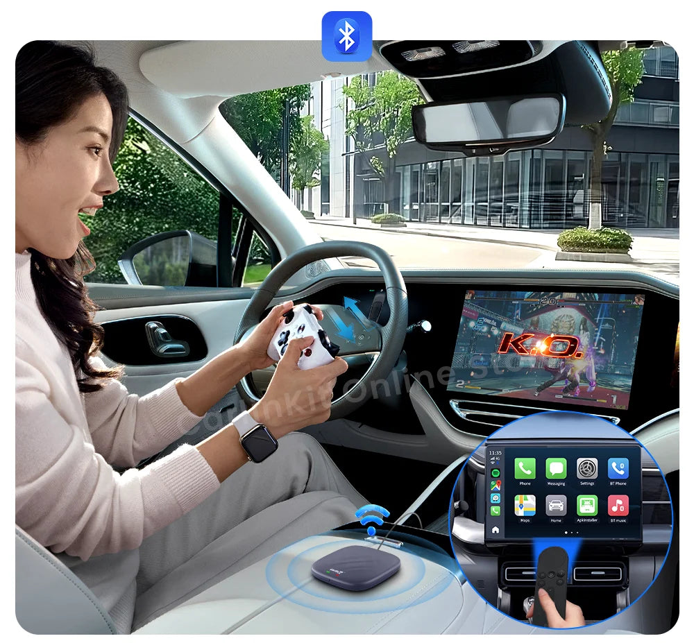 Carlinkit Plus Box Android 13 CarPlay Android Auto Wireless Android Tv Box Carlinkit Pro Support Netfilx Youtube IPTV