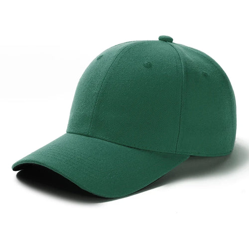 Unisex Cap Casual Plain Baseball Cap Adjustable Snapback Hats For