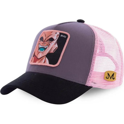 Dragon Ball Z Baseball Hat Goku Super Saiyan Cartoon Mesh Sunhat for