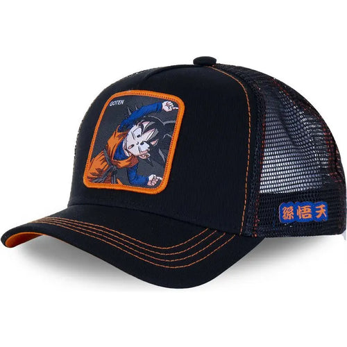Dragon Ball Z Baseball Hat Goku Super Saiyan Cartoon Mesh Sunhat for