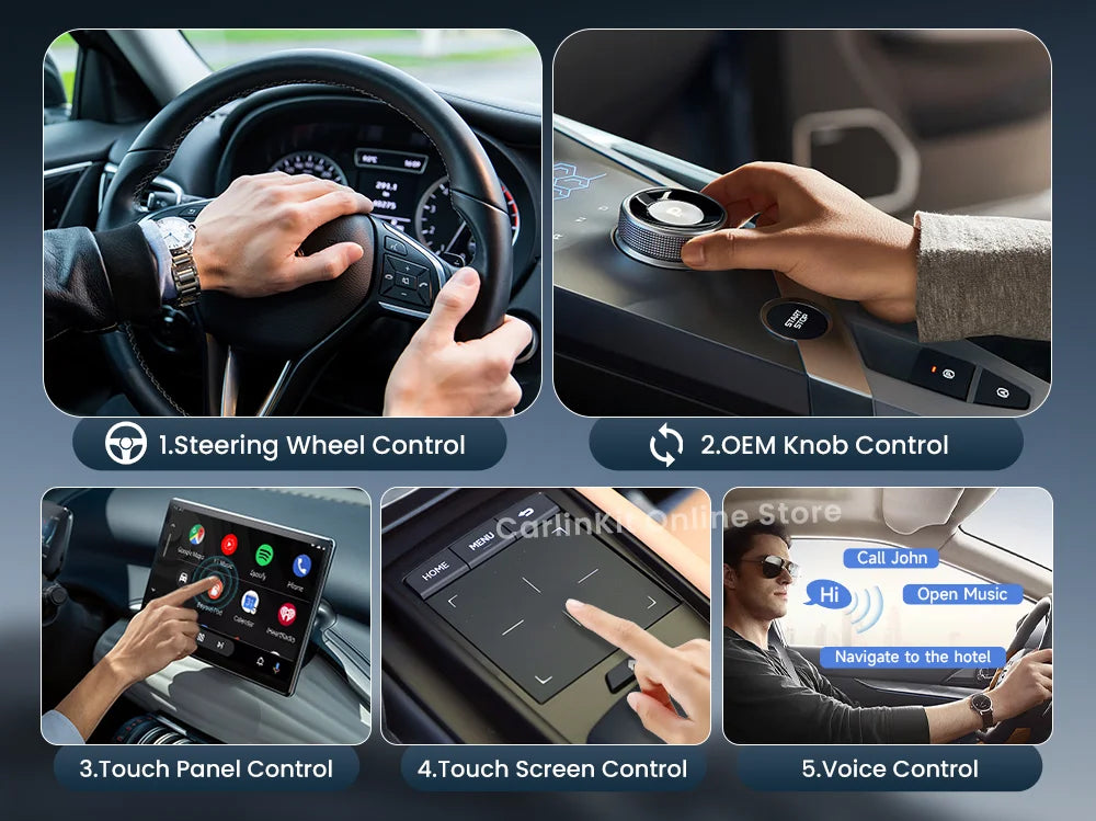 CarlinKit Lite Tv Box Android 10 Wireless Carplay ＆ Android auto Adapter Support Online Netfix Youtube IPTV Spotify Wifi BLE