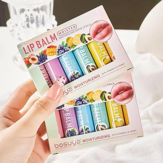 Fruit Lip Balm Winter Fashion Moisturizing Lip Oil Long-Lasting Clear
