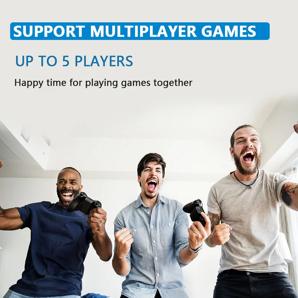 KINHANK Super Console X3 Plus Retro Game Console 60000 Games for DC/SS/MAME/ARCADE 4K/8K HD TV Video Game Player Gift for Kid