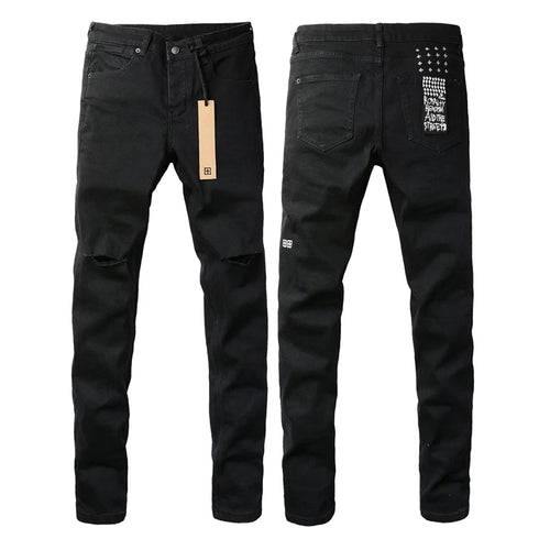 24fw American Fashion Brand KSUBI New Retro Washed Light Colored Jeans
