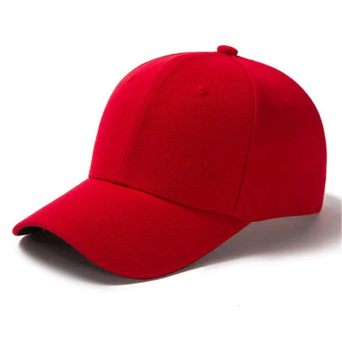 Unisex Cap Casual Plain Baseball Cap Adjustable Snapback Hats For