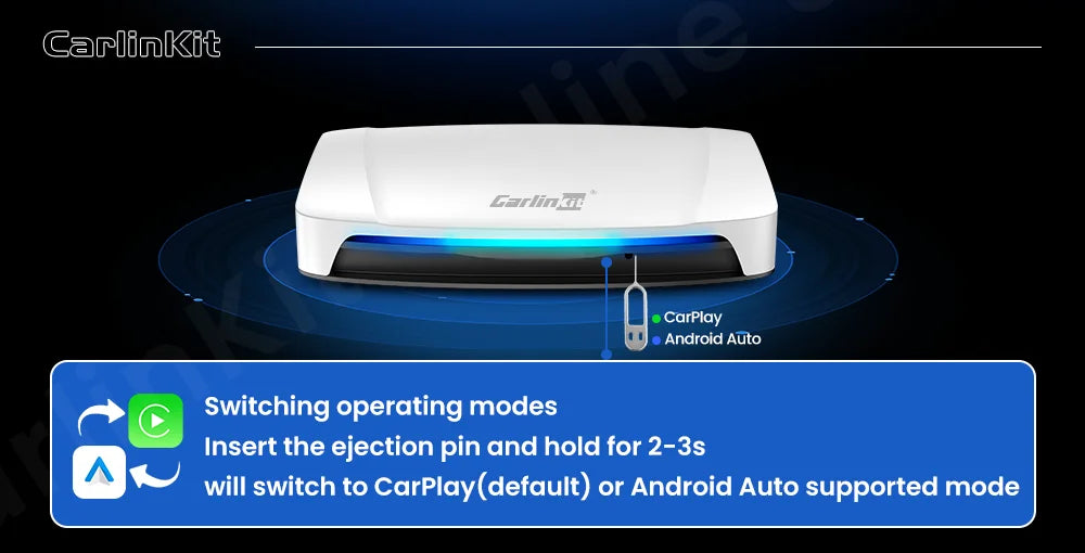 Carlinkit UHD Tv Box Android 13 Qualcomm SDM 660 8 Core Android Auto CarPlay Wireless Adapter Support Netfilx Youtube IPTV HDMI