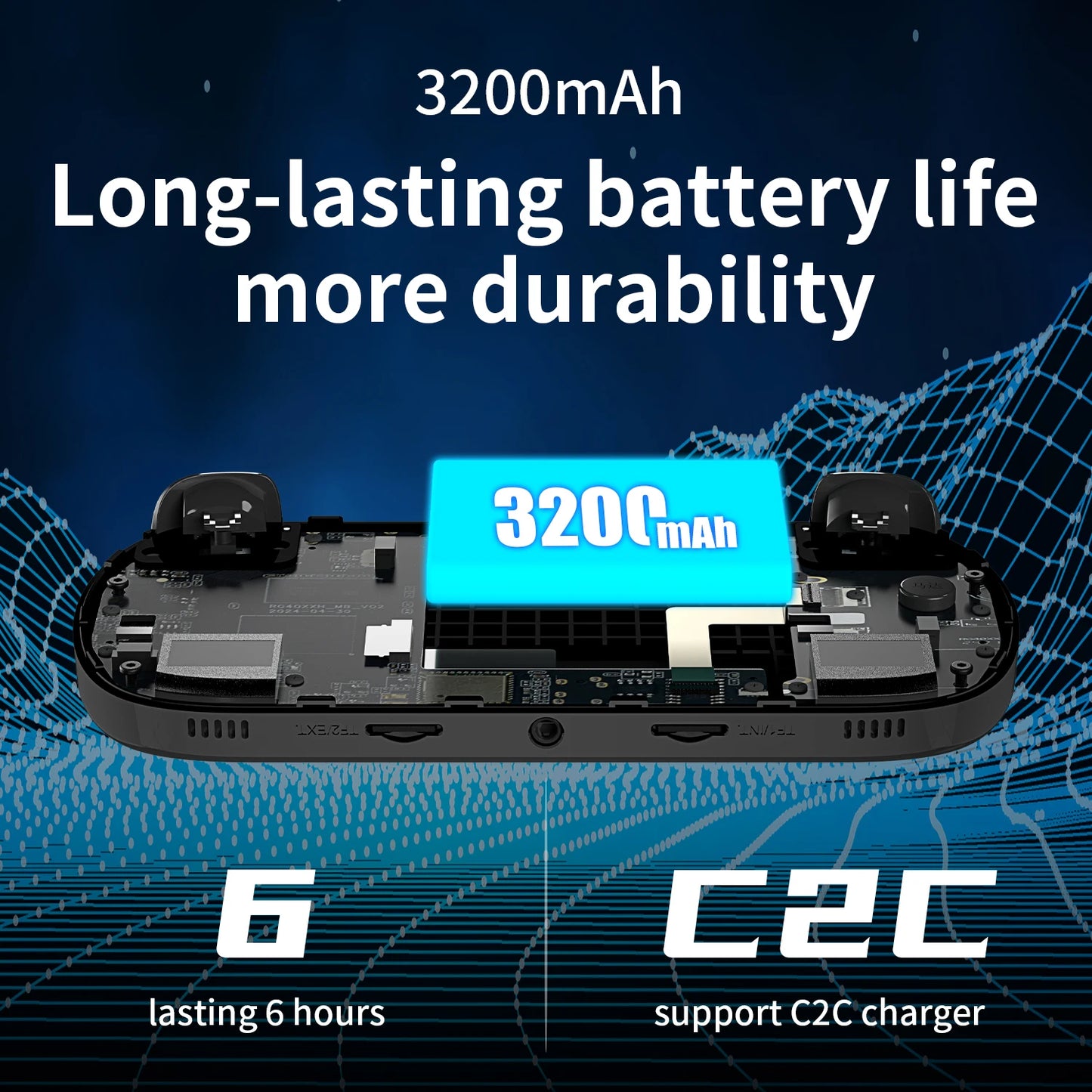 ANBERNIC RG40XX H Retro Handheld Game Console 4.0 inch IPS Linux 64-bit RGB Joystick Video Gaming Player Support HDMI Connection