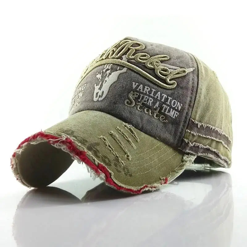 Retro Canvas Denim Patchwork Snapback Hat Vintage Unisex Baseball Cap for Men And Women Autumn Hip Hop Style Summer Wear