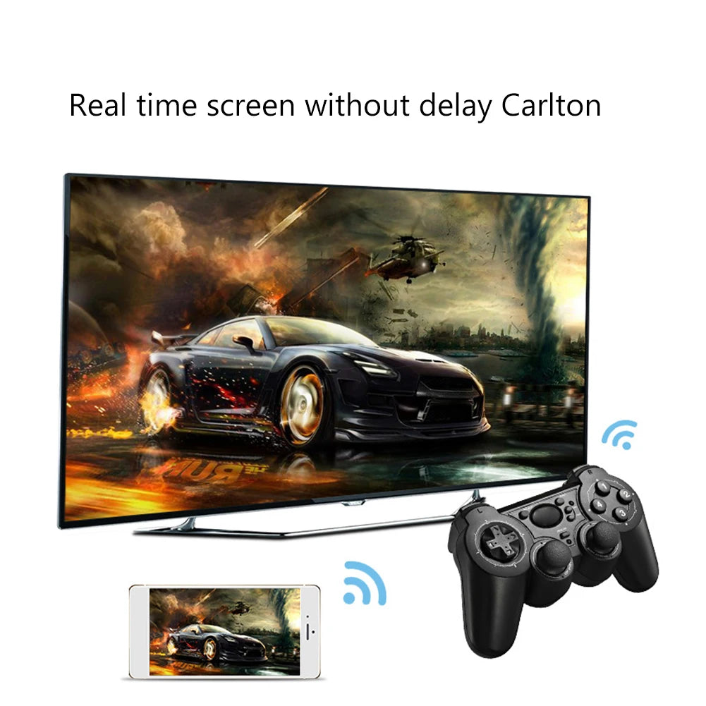 H18 Mini Full Touch Screen 2.4GHz Air Mouse Touchpad Backlight Wireless Keyboard Plug And Play Smart QWERTY Keyboard for IPTV