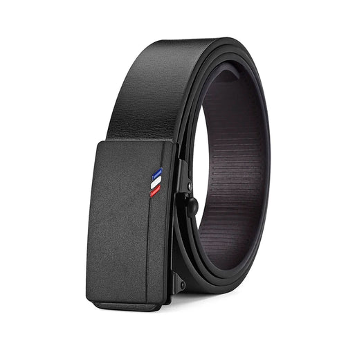 Fashion Business Men'S Belt Genuine Luxury Brand Belt Automatic Buckle