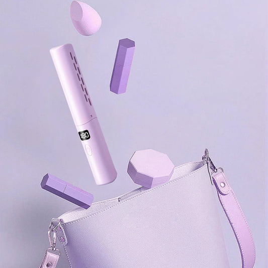 Straightener Comb Anti-Scald Cordless Hair Straightener Brush 70Mins
