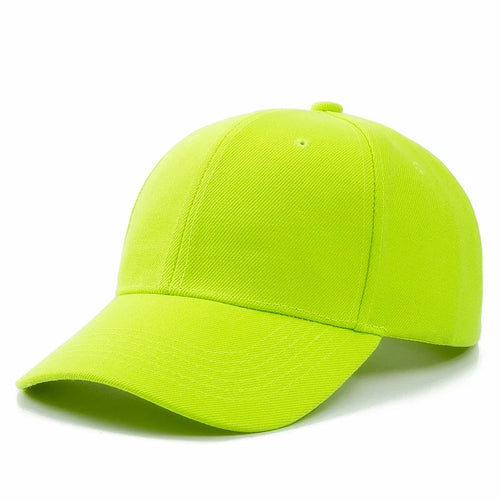 Unisex Cap Casual Plain Baseball Cap Adjustable Snapback Hats For