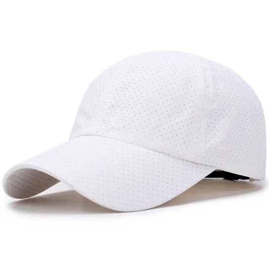 Hat Men Spring Summer Solid Color Mesh Cap Baseball Cap Women Autumn