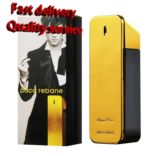 100ml Original Million Gold Hombre Perfume Lasting Strong Masculine
