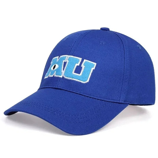 Comic Baseball Cap Men Adult Unisex Cotton MU Embroidery Big Eye Cap