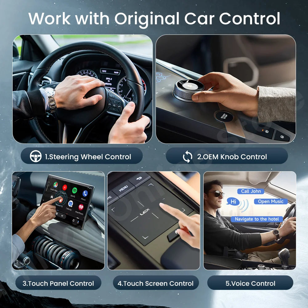 CarlinKit Lite Tv Box Android 10 Wireless Carplay ＆ Android auto Adapter Support Online Netfix Youtube IPTV Spotify Wifi BLE