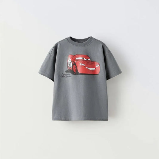 Disney Clothes New Children Fashion Casual Tshirt White Round Neck
