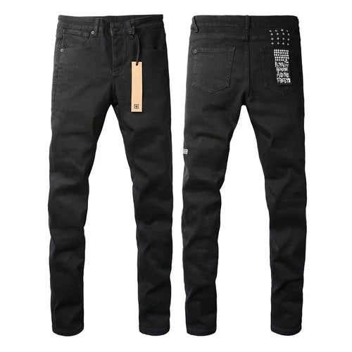 24fw American Fashion Brand KSUBI New Retro Washed Light Colored Jeans
