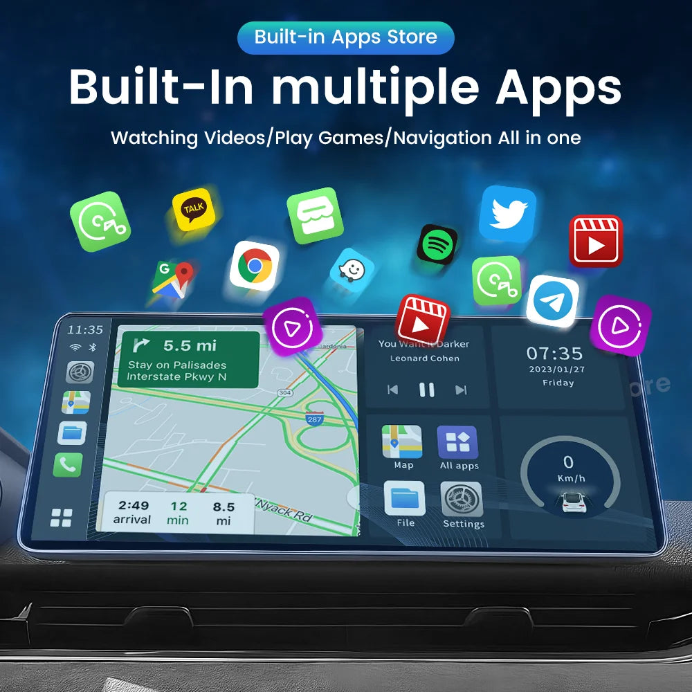 Carlinkit Plus Box Android 13 CarPlay Android Auto Wireless Android Tv Box Carlinkit Pro Support Netfilx Youtube IPTV