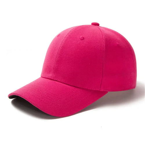 Unisex Cap Casual Plain Baseball Cap Adjustable Snapback Hats For