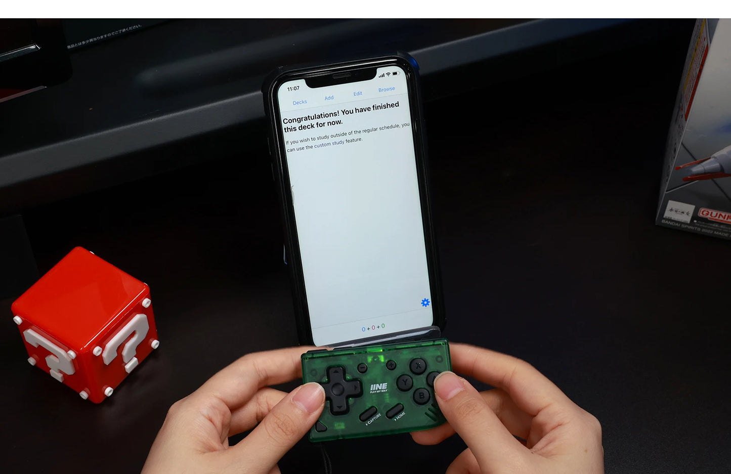 IINE Mini Retro Game Controller Bluetooth Gameapd Multi-platform Classic Pocket Joystick For Nintendo Switch PC Android IOS