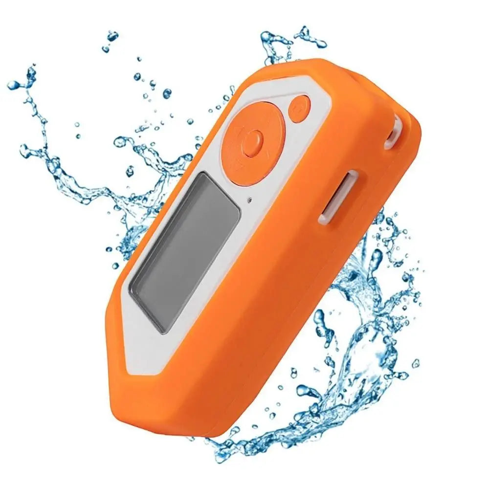 1PC White/Orange Anti-slip Silicone Case For Flipper Zero Game Console Protective Cover For Kids Game Accessories