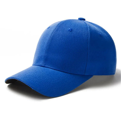 Unisex Cap Casual Plain Baseball Cap Adjustable Snapback Hats For