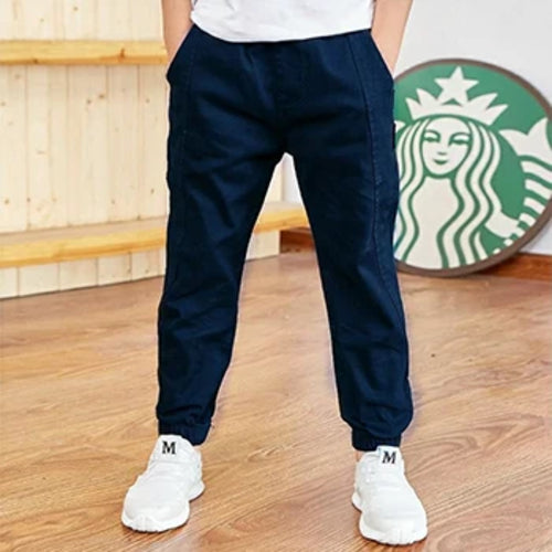 Spring Autumn Cotton Boys Pants Children Trousers Casual Kids Sports