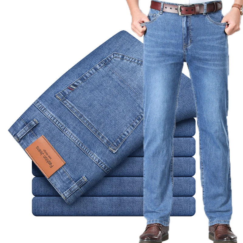 2024 Spring Summer  Brand Men's Fit Straight Lightweight Cotton