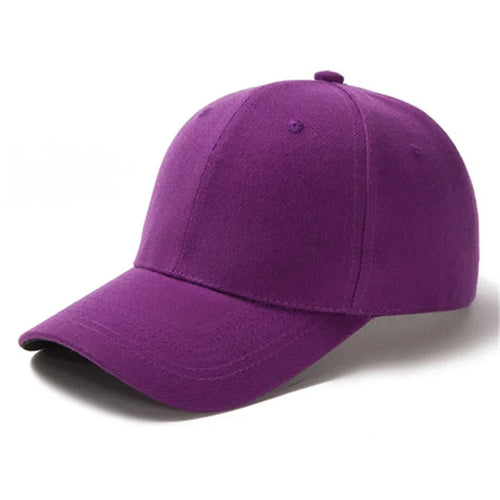 Unisex Cap Casual Plain Baseball Cap Adjustable Snapback Hats For