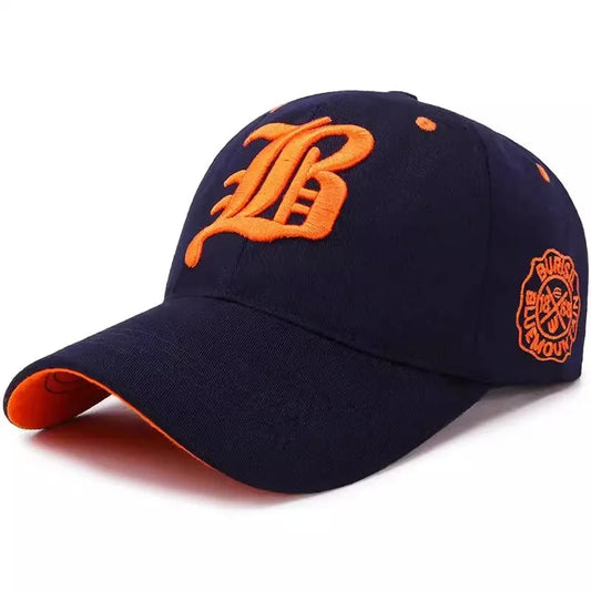 Men Women's Baseball Cap Summer Cotton Hat Embroidery Snapback Hip-Hop