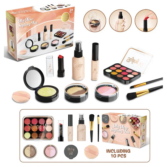 Girl Beauty Play cosmetics toy set gift educational makeup toys for
