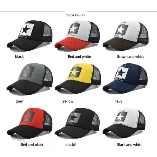 Fashion Spring Baseball Cap Snapback Mesh Hats Hip Hop Caps Cool Men
