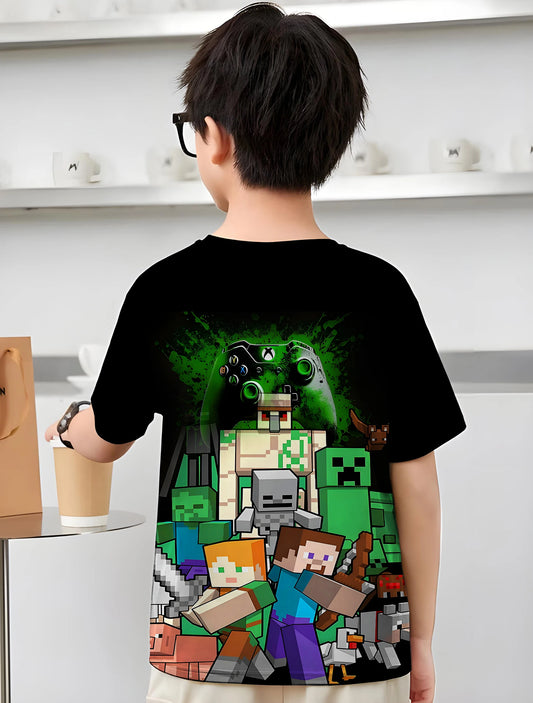 Hot Game Print Baby Boys Clothing Baby Boy Clothes 8 to 10 Years Male