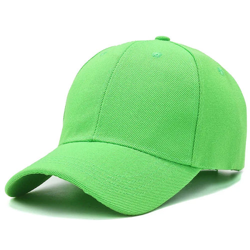 Unisex Cap Casual Plain Baseball Cap Adjustable Snapback Hats For