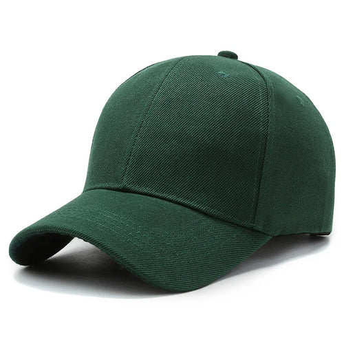 Unisex Cap Casual Plain Baseball Cap Adjustable Snapback Hats For