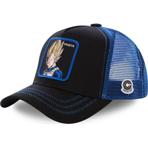 Dragon Ball Z Baseball Hat Goku Super Saiyan Cartoon Mesh Sunhat for