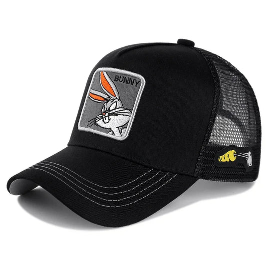 High Quality Brand Anime Cartoon Snapback Cotton Baseball Cap Men