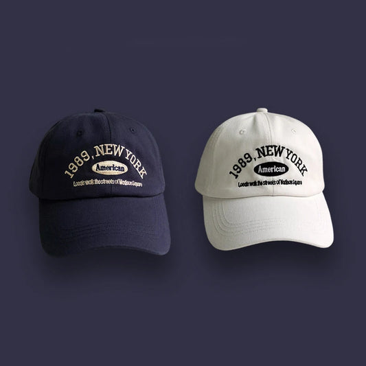 Korean Retro Baseball Hat Women's Autumn Winter Versatile Ins Street