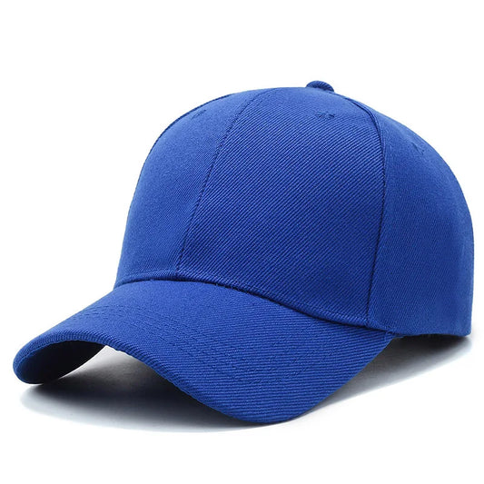 Unisex Cap Casual Plain Baseball Cap Adjustable Snapback Hats For
